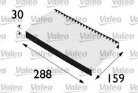698197 Valeo Filter, Innenraumluft FüR Alfa Romeo,Fiat,Iveco,Lancia