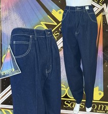 VTG 1985 Sasson Jeans Deadstock NWT High Waist Pleated Tapered Sz 14 Waist 30in