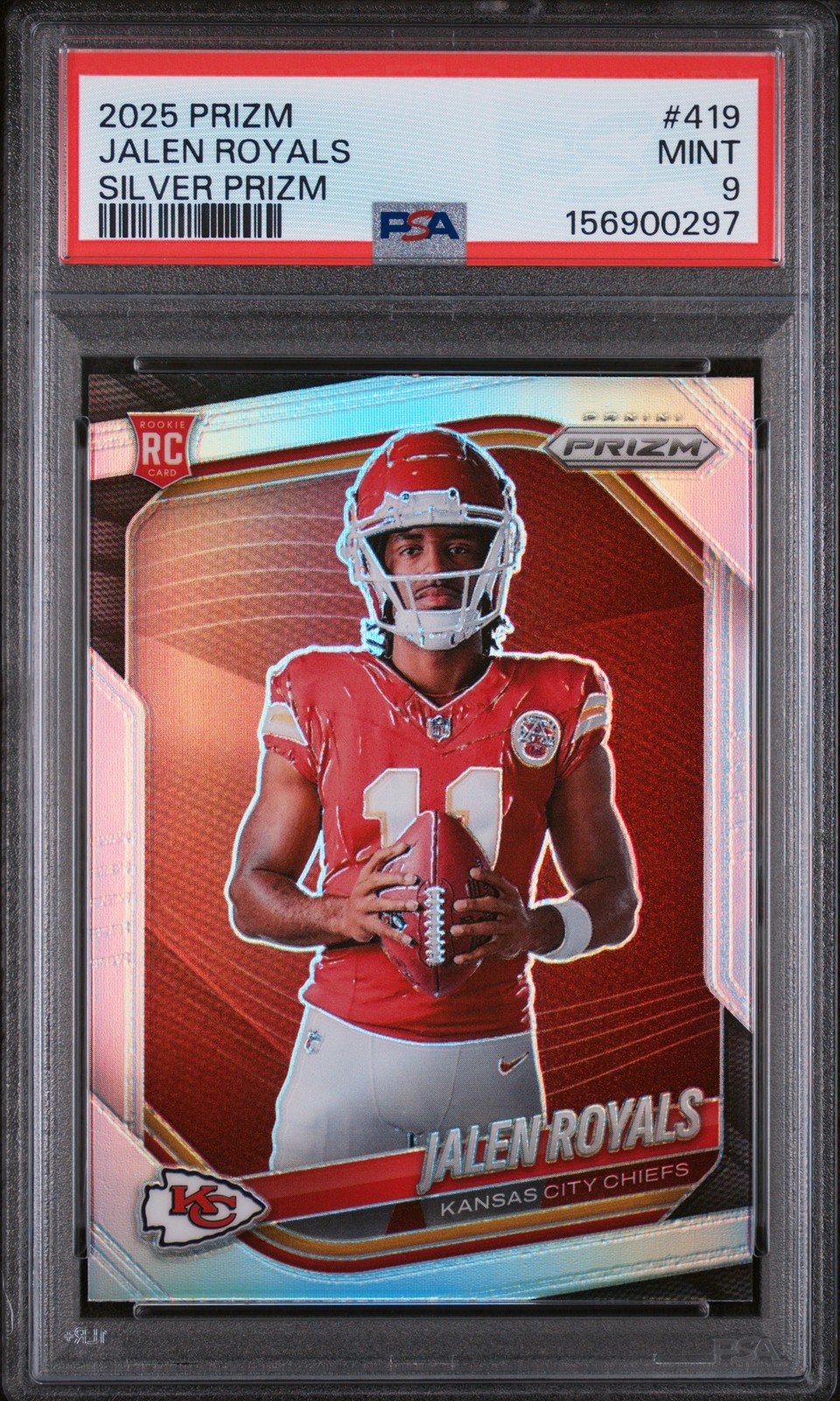 Jalen Royals Panini Prizm #419 Silver
