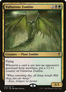 Vulturous Zombie #228 Commander 2016