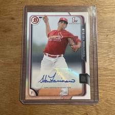 2015 Bowman #PA-SF Steven Farinaro 1st Auto Cardinals
