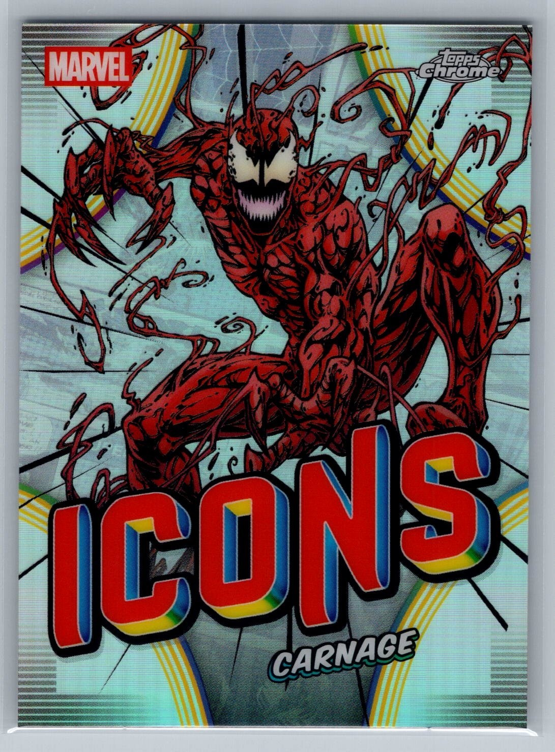 2026 Topps Chrome Marvel Comics Icons #MI-02 Carnage
