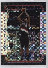 2003-04 Bowman Rookies & Stars Chrome X-Fractor 33/150 Rasheed Wallace #34 2b6