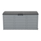 AplusChoice 260L Deck Storage Box for Tools Cushions Toys Seat Lockable Grey — photo 4