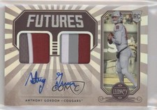 2020 Panini Legacy Futures Silver 137/299 Anthony Gordon Dual Patch Auto 03xg