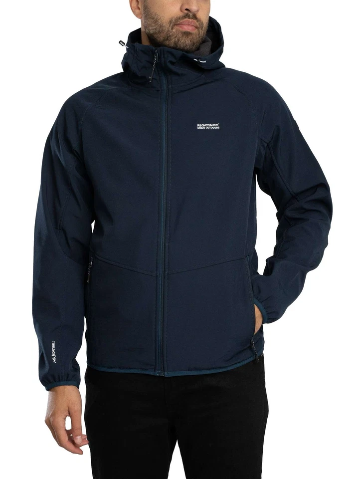 Regatta Pour des hommes Veste Softshell Arec III, Bleu - Photo 2/4