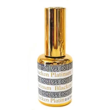 DND DC Platinum Soak off Gel Polish LED/UV Cure 0.5 Oz - #199 BLACKEN