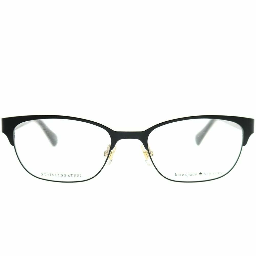 Kate Spade Diandra Matte Black INA Metal Eyeglasses Frame 51-17-140 Cat Eye NWOT Kate Spade Diandra Prescription Eyeglasses | Marvel Optics main image 3