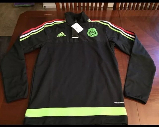 Adidas Mexico 3/4 Soccer Football Sweater Size Small eBay