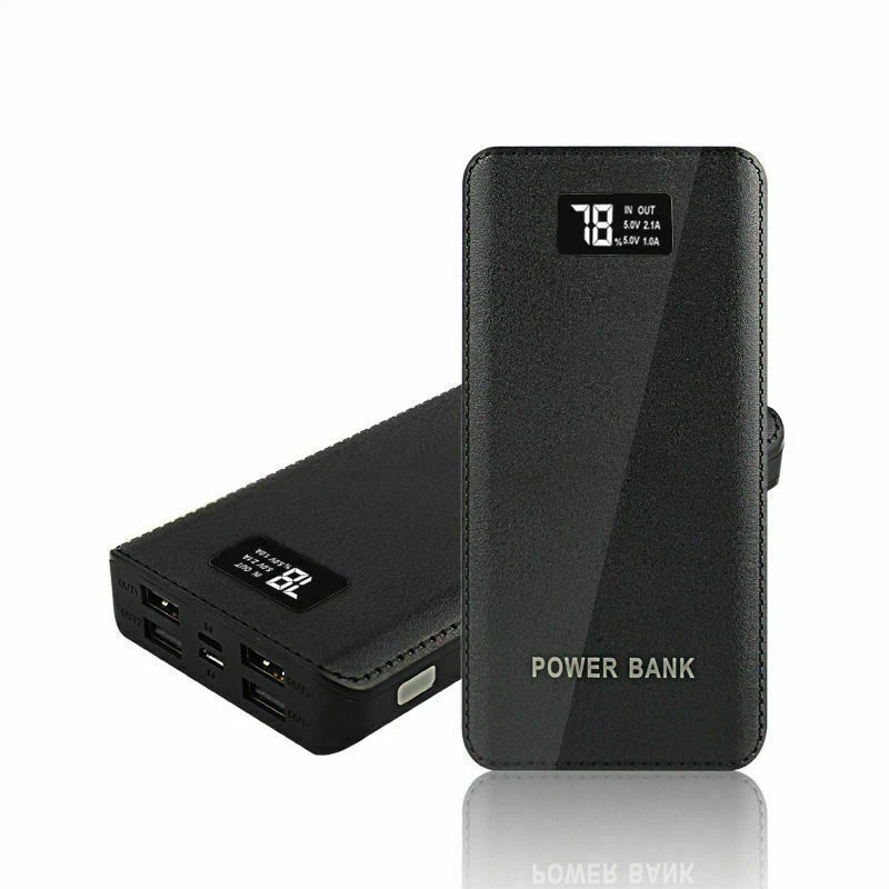 4USB Power Bank 10000mah Portable External Battery Backup Charger Fast Charging  - Image 2 of 4