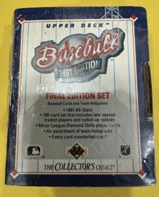 1991 Upper Deck Final Edition Factory Sealed Set MLB