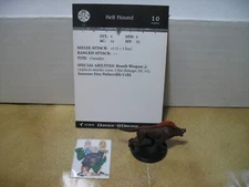 =Dungeons and Dragons D&D HARBINGER Hell Hound 44/80 with card=