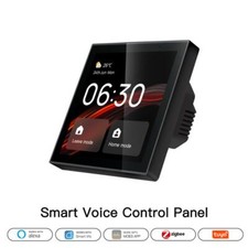 4 Inch Tuya Wifi Smart Touch Screen Center Control Panel Built-in ZigBee Gateway