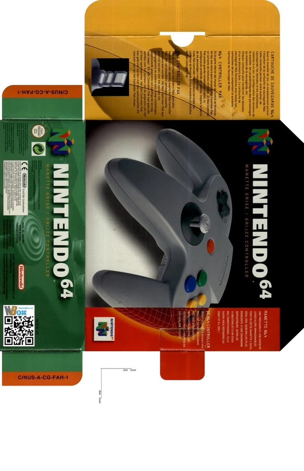 Nintendo 64 Controller Box - Photoshop Art To Print - Image 4 of 4