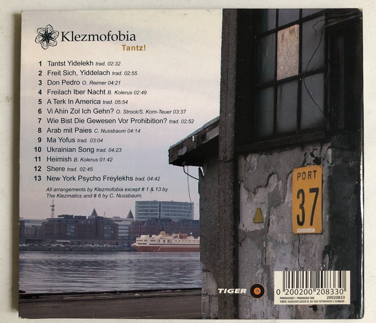 KLEZMOFOBIA - TANTZ! - 2006 DANISH CD ALBUM, DIGIPAK, FOLK | eBay