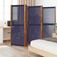 5-Panel Room Divider Dark Blue 350x180  I0Q1