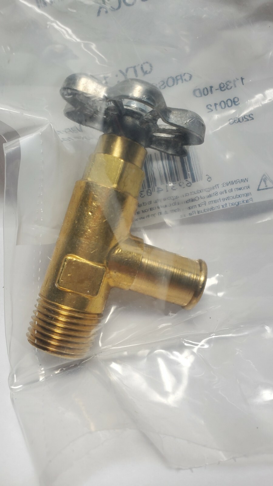 BRASS VALVE PH-SV404P-10-8 DRAIN COCK | eBay