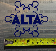 Alta Sticker Decal 3.5" Mountain Ski Snowboard Resort Utah Deer Valley Solitude
