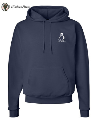 LINUX PENGUIN Logo Polo redhat-centos-ubuntu tee Computer Geek Hooded Sweatshirt
