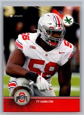 Ty Hamilton 2024 ONIT Ohio State Buckeyes B-87 Football Trading Card OSU DT
