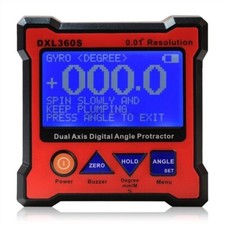 Digital Angel Protractor SINGLE360° DUAL+-40° Dual Axis 0.01°RESOLUTION DXL36 zf
