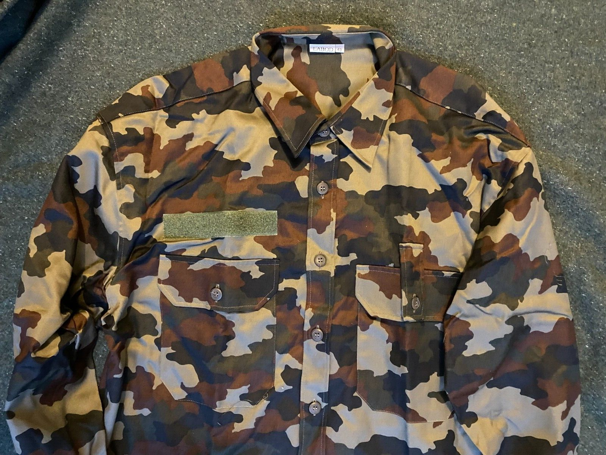Original Slovenia Slovenian Army M91 Oakleaf Camouflage Combat