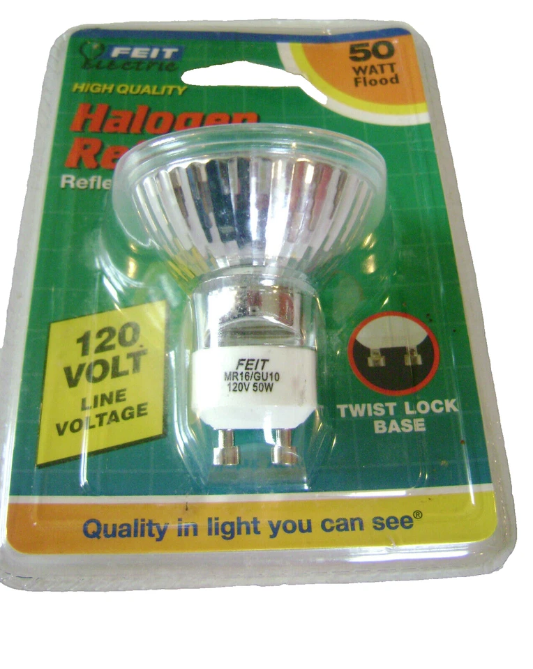Feit 50W MR16 GU10 120 Volt Reflector Flood Light Bulb BPQ50MR16/GU10 - Image 4 of 4