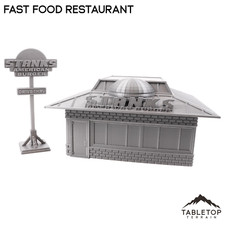 Fast Food Restaurant - Marvel Crisis Protocol Building - Tabletop Terrain MCP