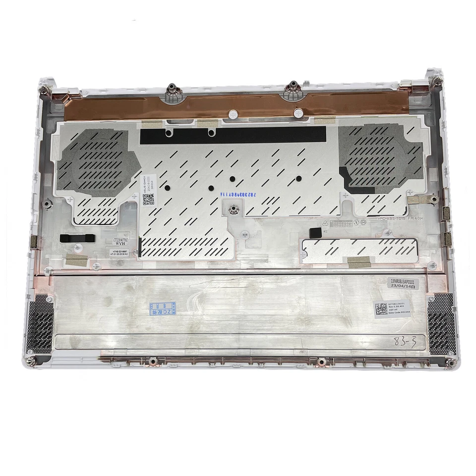 Funda inferior 14 pulgadas plateada blanca para ASUS ROG Zephyrus G14 GA402 GA402R GU402 Foto 3 de 4