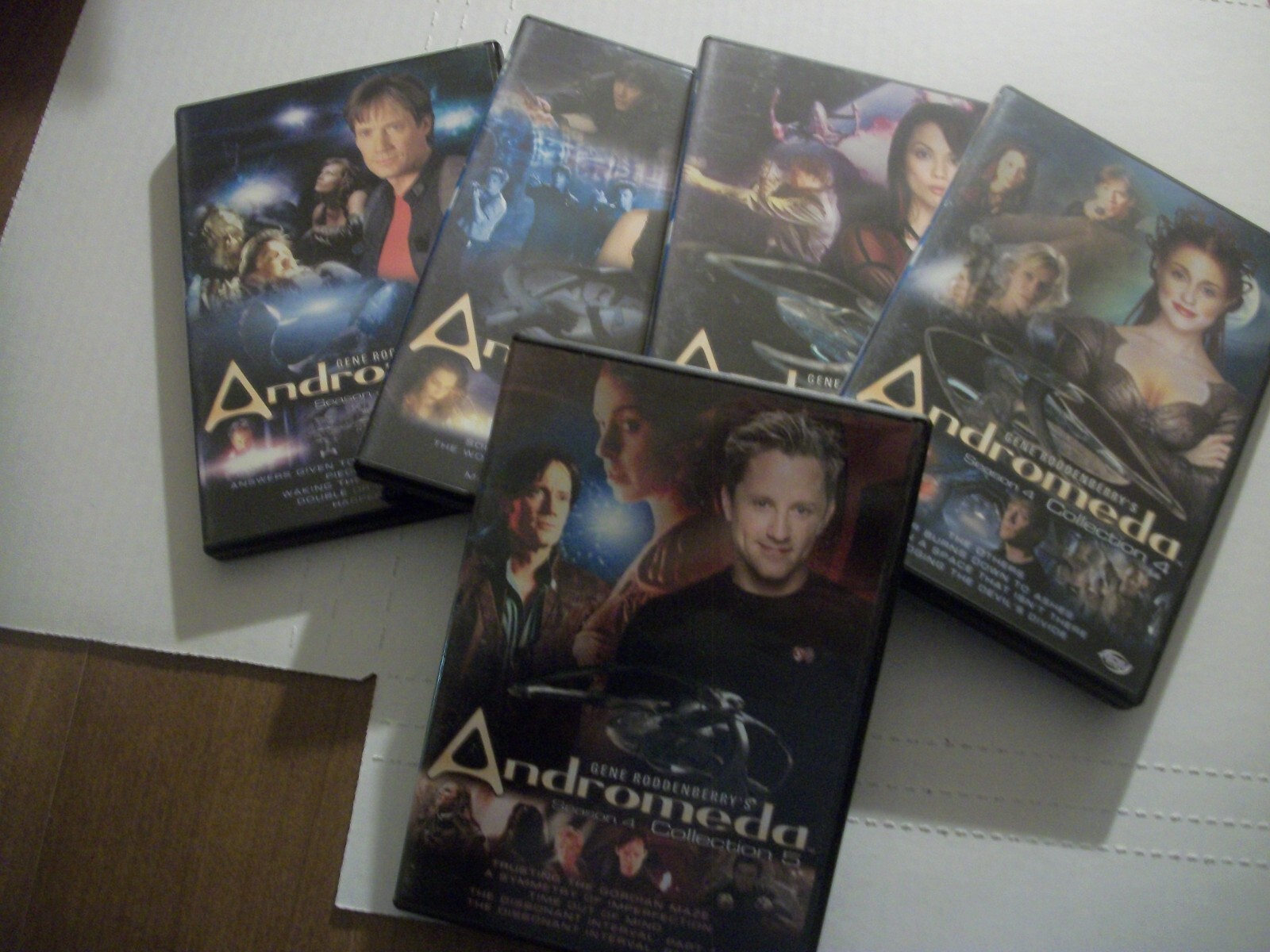 ANDROMEDA--SEASON FOUR BOX SET COLLECTION--DVD TV SERIES | eBay