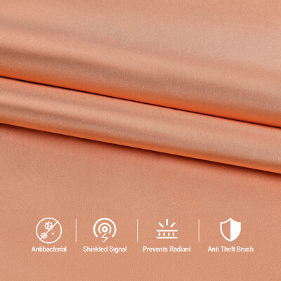 Faraday Copper Fabric EMF RF Signal Radiation Block Conductive Fabric 43'' Width