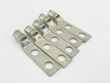 New Lot of 5 Ilsco CSWD-1-3B-1 Copper Compression Lug 1 AWG Short Barrell Die 37