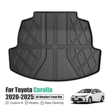 Car Cargo Liner Trunk Mat All Weather Rubber Carpet For 2020-2025 Toyota Corolla