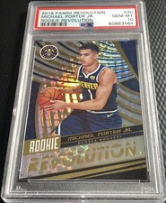 2018 Panini Revolution Michael Porter Jr. Nuggets Rookie Revolution #20 - PSA 10