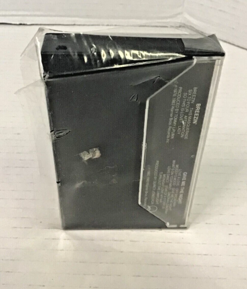 GEORGE BENSON BREEZIN' & GIVE ME THE NIGHT 2 IN ONE Like New not sealedTape VG+ - Image 4 of 4