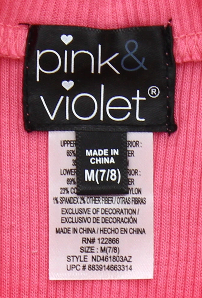 Pink & Violet Girl's Marsha Dress Sparkles Short Sleeve, Belt Look Key Chain Fob