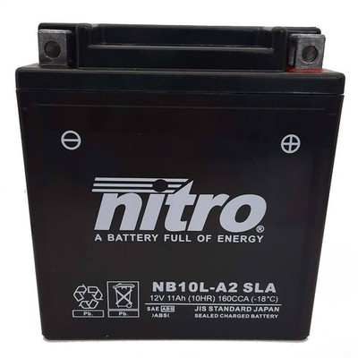 HAHN POWER Batterie passend für YAMAHA XV250YCR V Star 250 Bj 09-13 (12N10-3A-2)