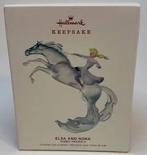 Hallmark / Frozen 2019 Elsa  Nokk Ornament - NEW 