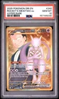 2025 POKEMON DRI EN-DESTINED RIVALS HYPER RARE TEAM ROCKET'S MEWTWO EX PSA 10