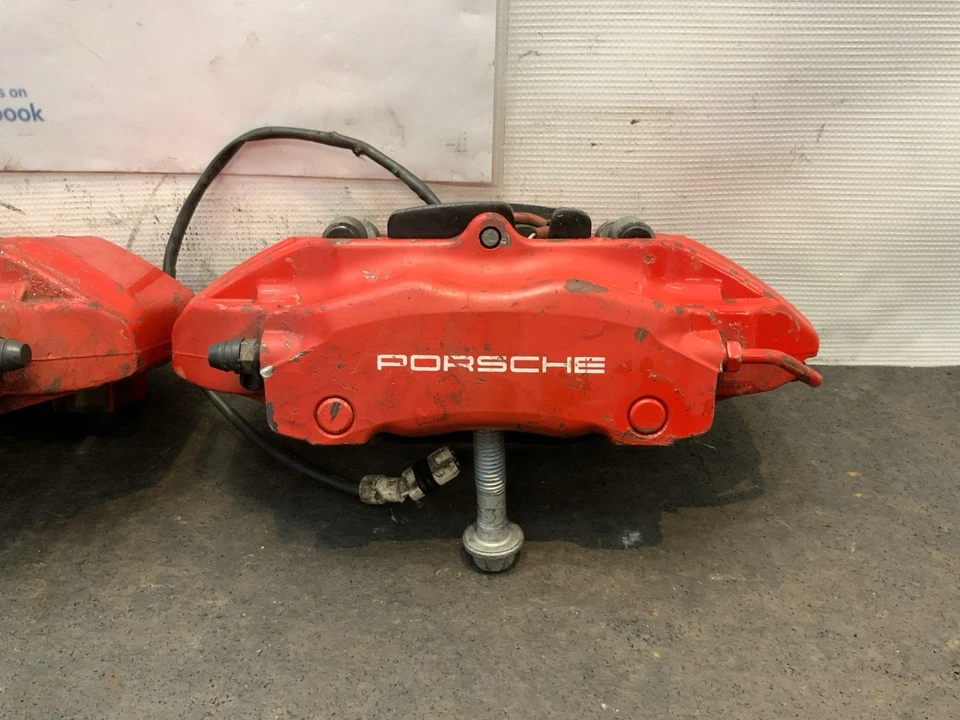 Pinzas de freno Brembo delanteras izquierda derecha Porsche 996 911 Foto 3 de 4