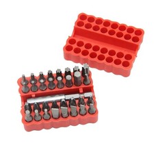 33PC SCREWDRIVER SECURITY BIT SET TAMPERPROOF HEX KEY SPANNER TORX TRI-WING