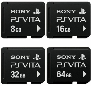 Sony PS Vita Memory Card Official Playstation 64GB 32GB 16GB 8GB 4GB US SELLER