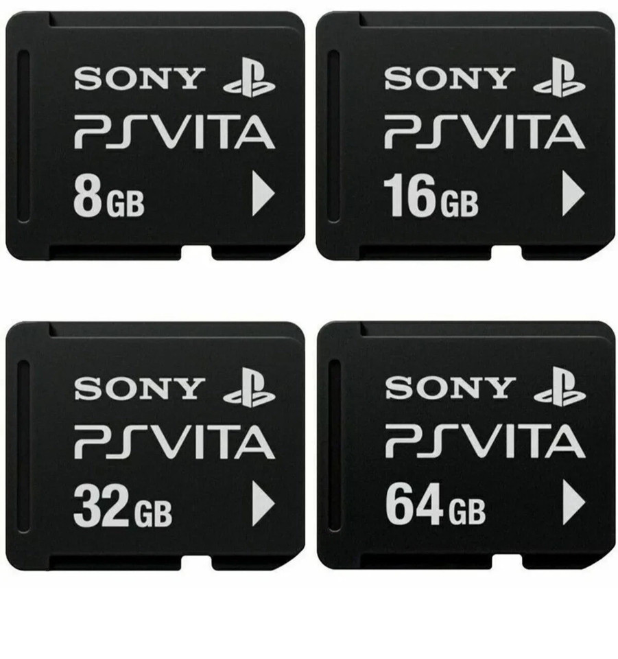 Sony PS Vita Memory Card Official Playstation 64GB 32GB 16GB 8GB 4GB US SELLER