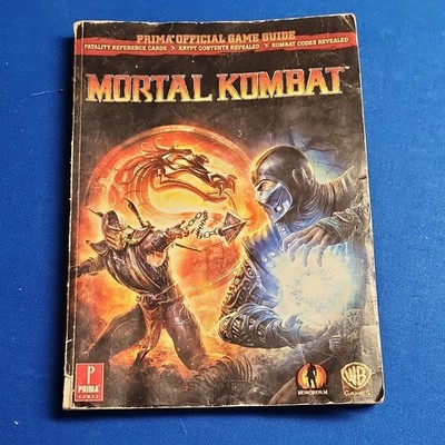 Prima Games Mortal Kombat Official Strategy Guide 2011 Fatality Reference Cards