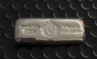 5 oz Scottsdale Silver Cast Bullion Bar .999+ Fine Silver Poured