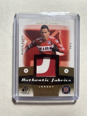 2011 SPGU MLS Marco Pappa Premium Authentic Fabrics /35 Chicago Fire 