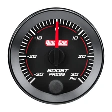 Quickcar Racing Products 65-012 RedLine 2-1/16" Boost Gauge - 30/30 PSI