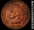 1904 Indian Head Cent - Choice Gem Brilliant Uncirculated++++  Lustrous  #K2600