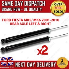 FORD FIESTA MK5 MK6 2001-2010 REAR SHOCK ABSORBERS SHOCKERS SUSPENSION PAIR X2
