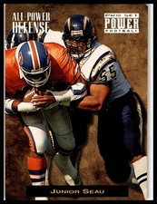 1993 Pro Set Power #APD10 Junior Seau All-Power Defense